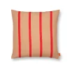 Coussin Grand - Camel/Rouge-Ferm Living Sale