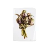 Décoration Murale Bouquet D'Artichauts - 20 X 29 Cm - Violettes-Stigerwoods