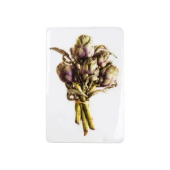 Décoration Murale Bouquet D'Artichauts - 20 X 29 Cm - Violettes-Stigerwoods