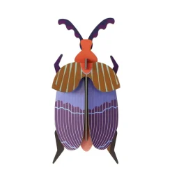 Décoration Murale Coleoptere Reine En Carton Recycle-Studio Roof Clearance