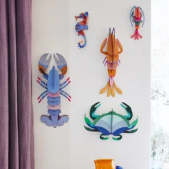 Décoration Murale Crabe - Aigue-Marine-Studio Roof
