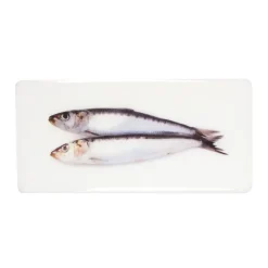 Décoration Murale Deux Sardines - 40 X 20 Cm-Stigerwoods Discount