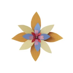 Décoration Murale Fleur Apricot Sorbet-Studio Roof Online