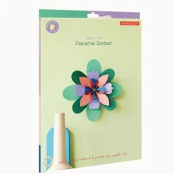 Décoration Murale Fleur Pistache Sorbet-Studio Roof Hot