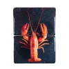 Décoration Murale Homard Rouge / Fond Noir - 29 X 40 Cm-Stigerwoods New