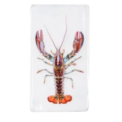 Décoration Murale Homard Sur Fond Blanc - 20 X 35 Cm-Stigerwoods