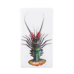 Décoration Murale Homard Vert / Fond Blanc - 20 X 35 Cm-Stigerwoods Discount