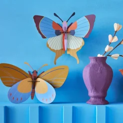 Décoration Murale Papillon Frange - Prune-Studio Roof Hot