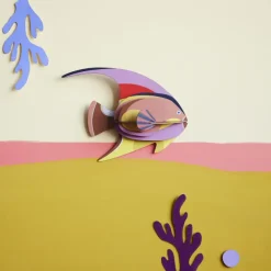 Décoration Murale Poisson Blackcap Fish-Studio Roof New