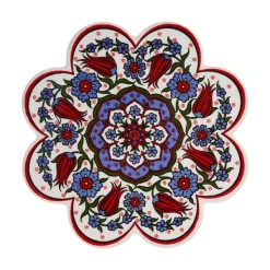 Dessous De Plat - Rouge & Bleu-Sélectionné par Fleux Online