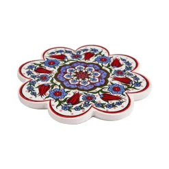 Dessous De Plat - Rouge & Bleu-Sélectionné par Fleux Online