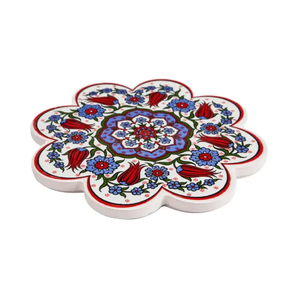 Dessous De Plat - Rouge & Bleu-Sélectionné par Fleux Online