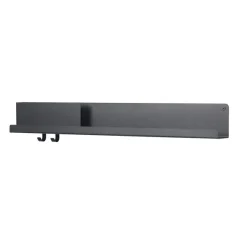 Etagere Murale Folded Noir L-Muuto Outlet