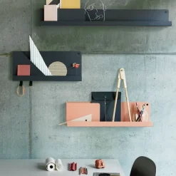 Etagere Murale Folded Noir S-Muuto Outlet