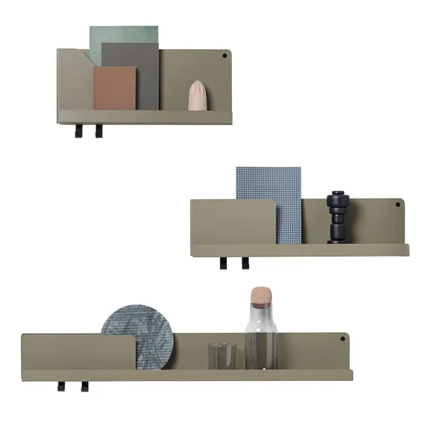 Etagere Murale Folded Olive M-Muuto Outlet