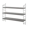 Etagere String Pocket - Grise-String Furniture Outlet