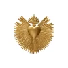 Exvoto Coeur Rayons - Or-Boncoeurs Clearance