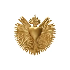 Exvoto Coeur Rayons - Or-Boncoeurs Clearance