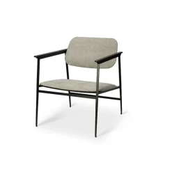 Fauteuil Dc Gris Clair-Ethnicraft Discount