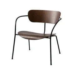 Fauteuil Pavilion Av5 Noyer / Pieds Noirs-And Tradition Online