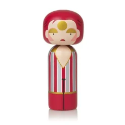Figurine En Bois - Kokeshi Sketch.Inc - Ziggy Stardust - 14.5 Cm-Lucie Kaas Discount