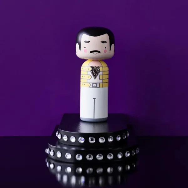 Figurine En Bois - Kokeshi Sketch.Inc - Freddie - 14.5 Cm-Lucie Kaas Online