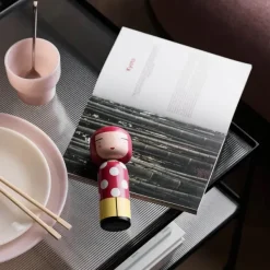 Figurine En Bois Kokeshi Sketch.Inc Dot-Lucie Kaas Discount