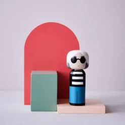 Figurine En Bois Kokeshi Sketch.Inc Andy - 14.5 Cm-Lucie Kaas