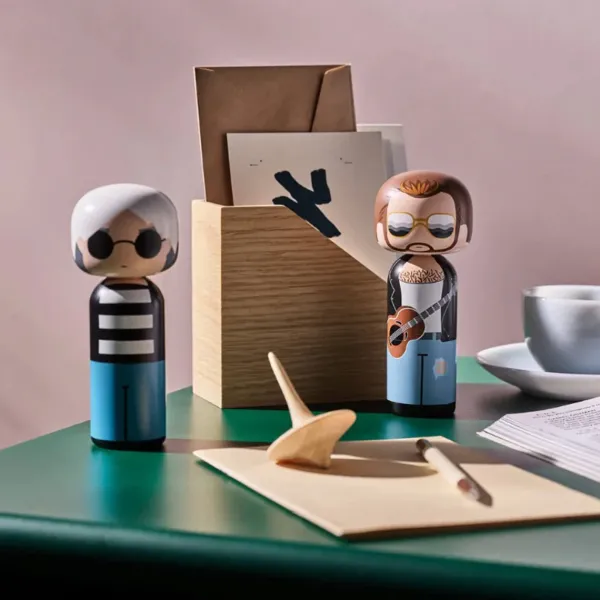 Figurine En Bois Kokeshi Sketch.Inc Andy - 14.5 Cm-Lucie Kaas