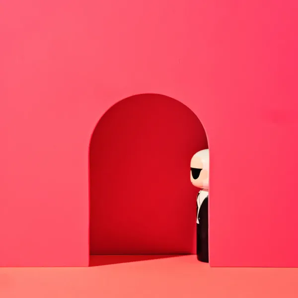 Figurine En Bois Kokeshi Sketch.Inc Karl - 14.5 Cm-Lucie Kaas New