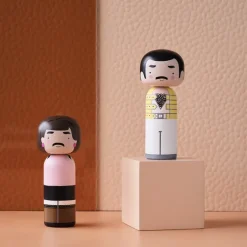 Figurine En Bois Kokeshi Sketch.Inc Freddie - I Want To Break Free - 14.5 Cm-Lucie Kaas Outlet