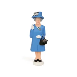 Figurine Reine Solaire - Elisabeth Ii - Edition Derby - Bleu-Sélectionné par Fleux Online
