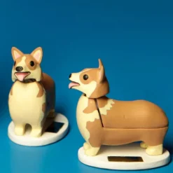 Figurine Solaire Corgi Elroy-Sélectionné par Fleux Online