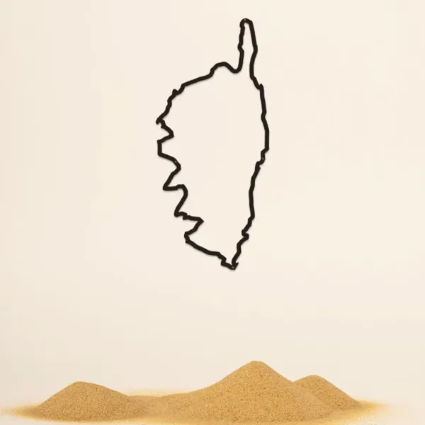 Frise Decorative Corse - Noir-The Line Clearance