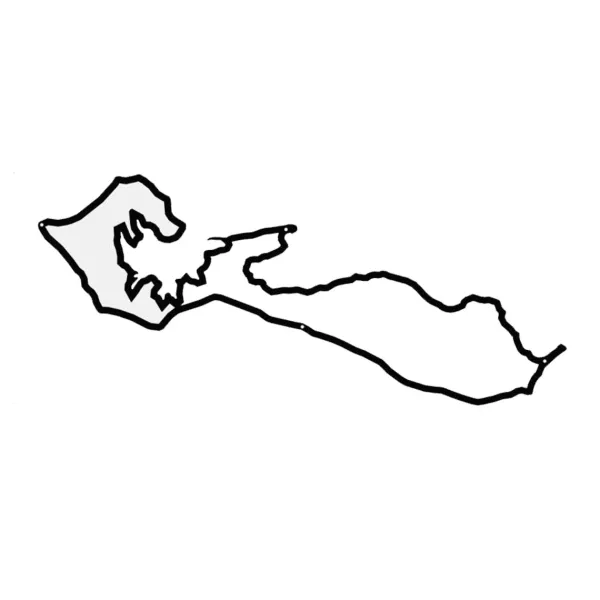 Frise Decorative Ile De Re - Noir-The Line Hot