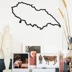 Frise Decorative Ile D'Yeu - Noir - 50 Cm-The Line