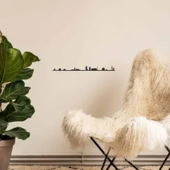 Frise Decorative Lille - Noir - 50 Cm-The Line Clearance