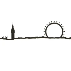 Frise Decorative Londres Noir-The Line Outlet
