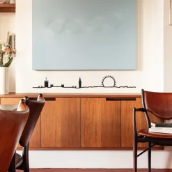 Frise Decorative Londres Noir-The Line Outlet