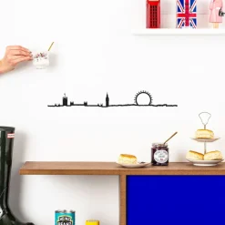 Frise Decorative Londres Noir-The Line Outlet