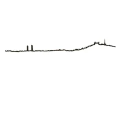 Frise Decorative Lyon Noir-The Line New