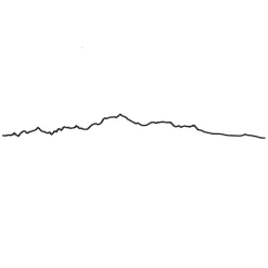 Frise Decorative Megeve - Noir - 50 Cm-The Line