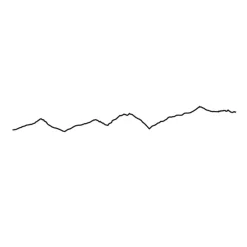 Frise Decorative Val D'Isere - Noir - 50 Cm-The Line New