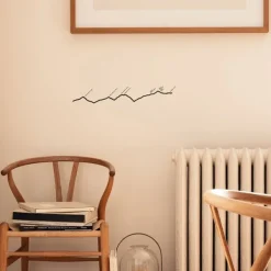 Frise Decorative Val D'Isere - Noir - 50 Cm-The Line New