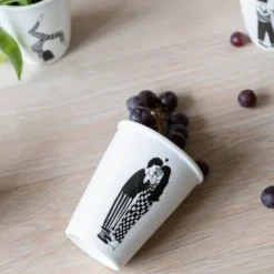 Gobelet Embrasseurs Secrets En Porcelaine-Helen B