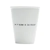 Gobelet "Je T'Aime A La Folie" En Porcelaine-Helen B Hot