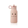 Gourde Falk En Acier Inoxydable 250 Ml - Chat Rose-Liewood