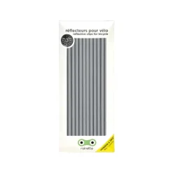 Grands Reflecteurs Pour Velo - Argent-Rainette Clearance
