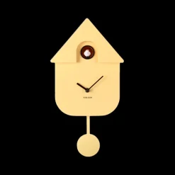 Horloge Modern Cuckoo - Jaune-Sélectionné par Fleux