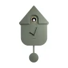 Horloge Modern Cuckoo En Metal L 21.5 X H 41 Cm - Vert Kaki-Sélectionné par Fleux Sale